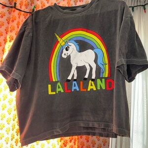 Greetings From Lalaland Unicorn Boxy Tee